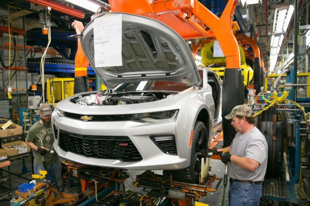 GM announced a $175 million investment in its Lansing Grand River plant, which produces the ATS and CTS, to gear up for Camaro production this summer