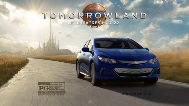 2016 Chevy Volt Tomorrowland ad