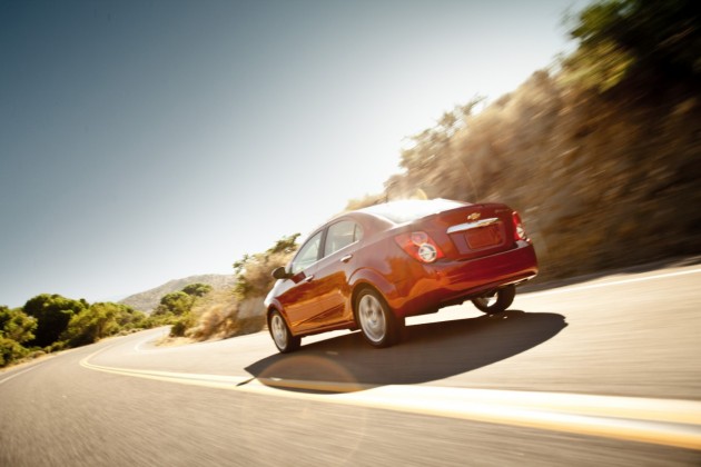 2015 Chevy Sonic named a 2015  Top Safety Pick 