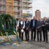 topping-out ceremony in Rüsselsheim