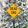 dead end sign