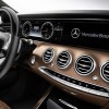 The S-Class interior certainly isn't lacking in the style department.