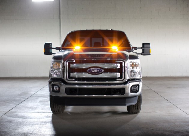 2016 F-Series Super Duty strobe lights