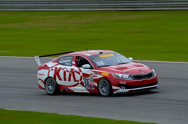 Mark Wilkins racing at the Canadian Tire Motorsports Park