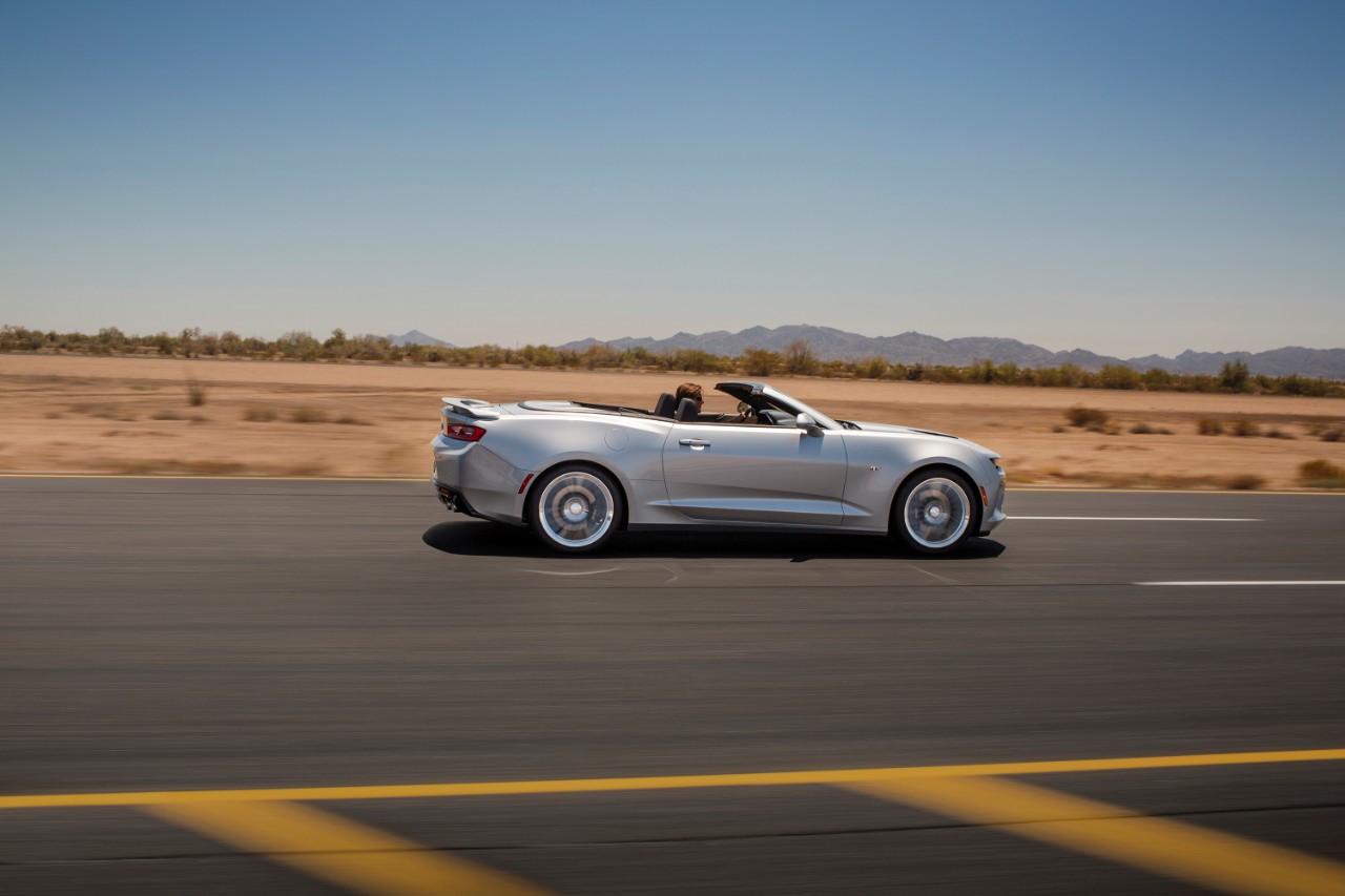 The 2016 Chevrolet Camaro convertible