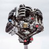 5.2-liter flat-plane crankshaft V8 Shelby GT350