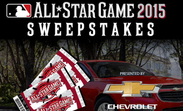 The Chevrolet All-Star Game 2015 Sweepstakes