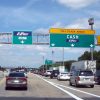 Toll plaza on the Delaware Turnpike