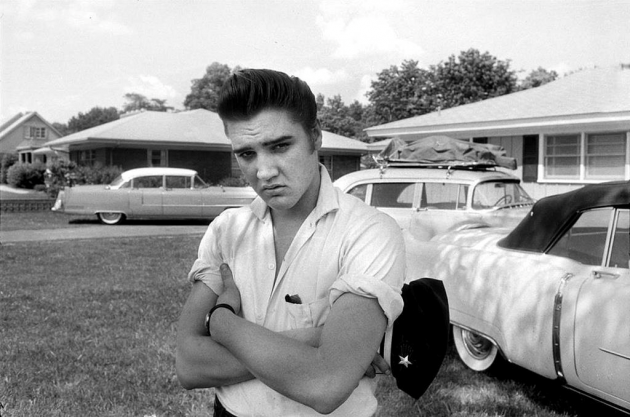 Elvis and his whips. 