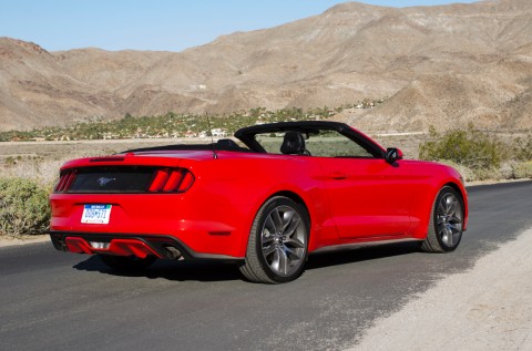 2015 Ford Mustang Convertible Safety