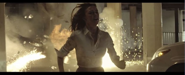 Hyundai Grandeur Ad Features DC Comics Superheroes woman screaming running