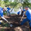 Ford employees volunteer at a wildlife refuge