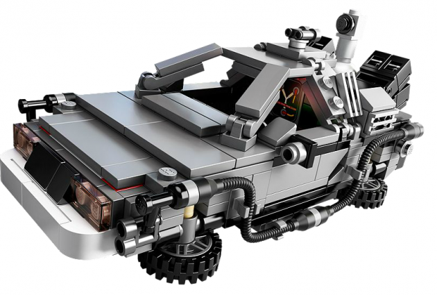 The Lego DeLorean Photo: Lego 