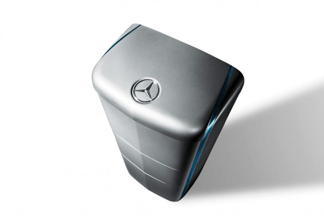 The Mercedes-Benz energy storage unit