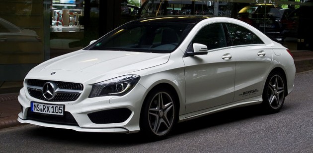 The Mercedes-Benz CLA-Class had a monthly increase of 132% Photo: M 93