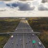 aerial view of the New Jersey Turnpike