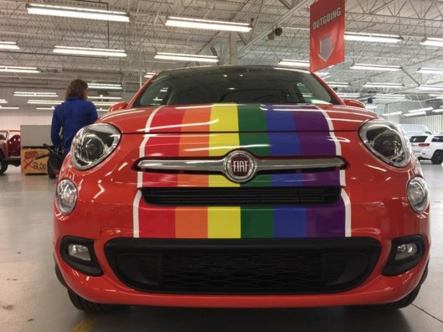 Fiat Chrysler Automobiles Motor City Pride 2016 Fiat 500X