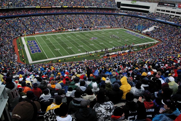 Ralph Wilson Stadium - Buffalo Gillette Stadium - New England 