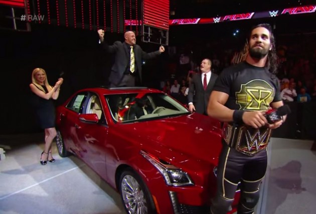 WWE Seth Rollins Cadillac