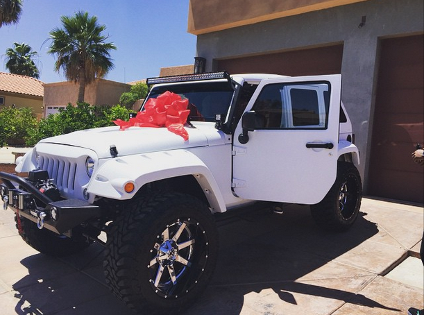 Customized 2015 Jeep wrangler