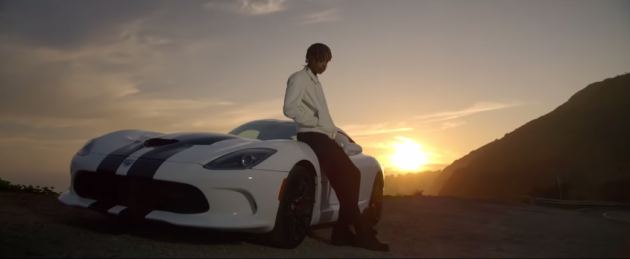 Wiz Khalifa Takes A 2014 Dodge Viper SRT For A Spin In The 'See