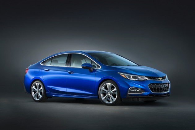 The new 2016 Chevrolet Cruze