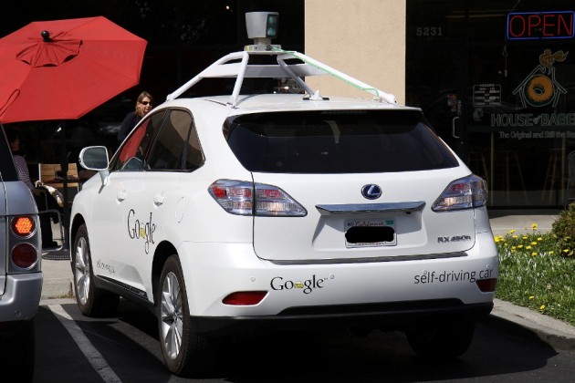 The Washington Post reported that two self-driving car prototypes nearly collided Tuesday in Palo Alto, California. 