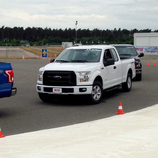 Ford Holds Ride-and-Drive Event at Hockenheimring for US Military 