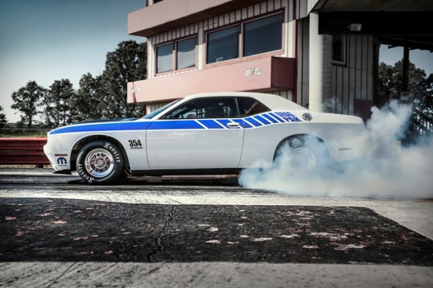 2015 Mopar Dodge Challenger Drag Pak burnout