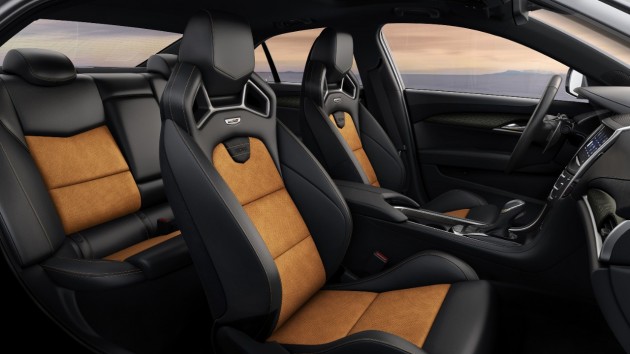 2016 Cadillac ATS-V sedan interior