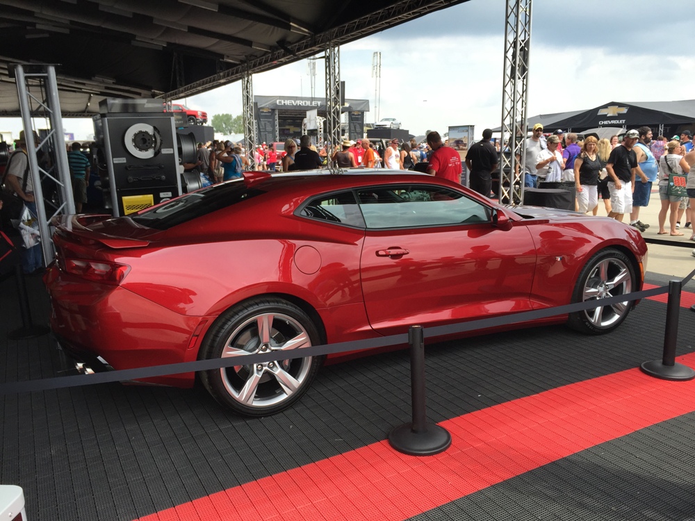 2016 Chevy Camaro Visits Indianapolis Motor Speedway for Brickyard 400 ...