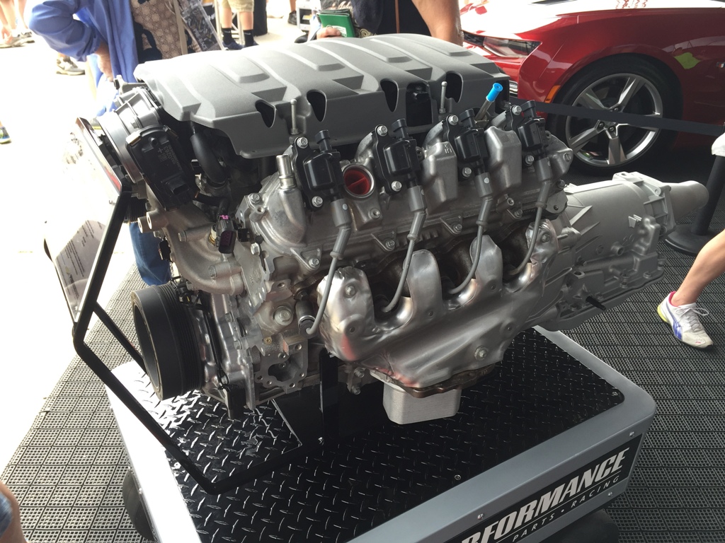 2016 Chevy Camaro V8 engine