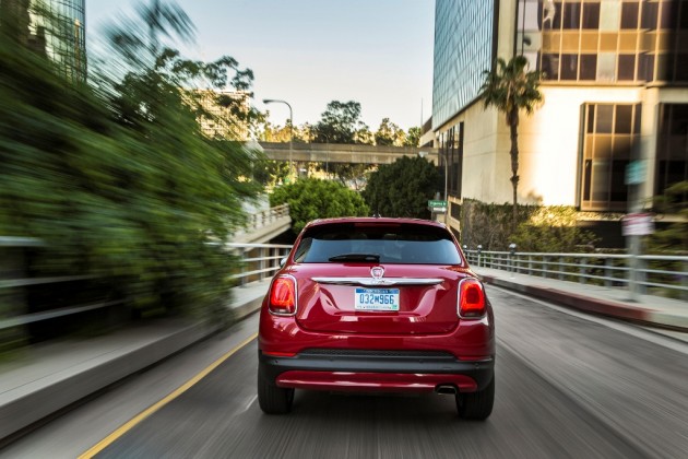 2016 Fiat 500x Rear End