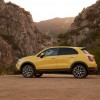 2016 Fiat 500x Yellow Silhouette