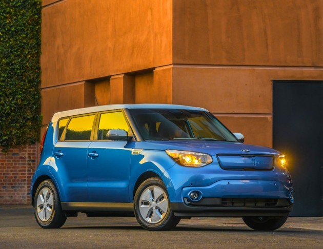 2016 Kia Soul EV exterior