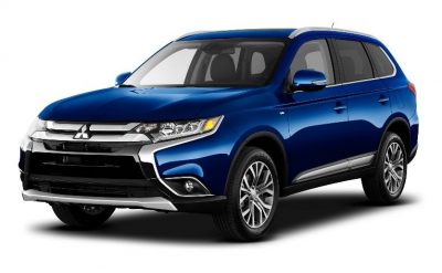 2016 Mitsubishi Outlander blue