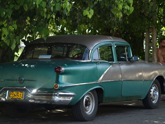 Old car in Cuba