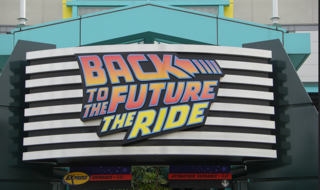 Back to the Future the Ride
