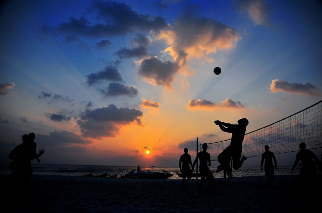 Toyota beach volleyball team