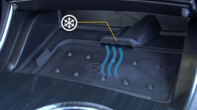 Chevy's industry-first Active Phone Cooling feature