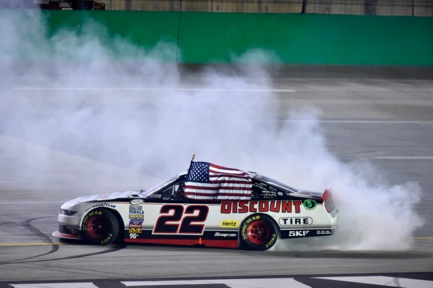 Keselowski wins the Kentucky 300