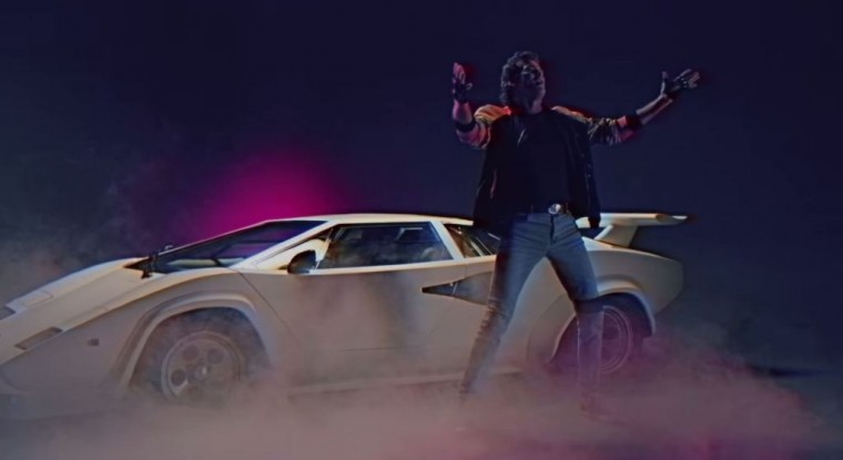 David Hasselhoff's True Survivor Music Video Lamborghini Countach