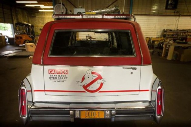 Ecto-1 Behind