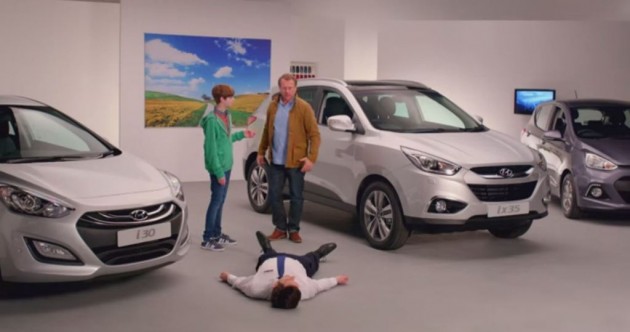 Hyundai UK's Honest Series Commercials Starring George the Salesman ix35