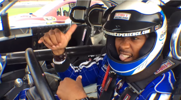 NFL player Josh Norman recently took part in the  NASCAR Racing Experience