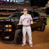 Mike Trout and the 2015 Chevy Silverado Midnight Edition