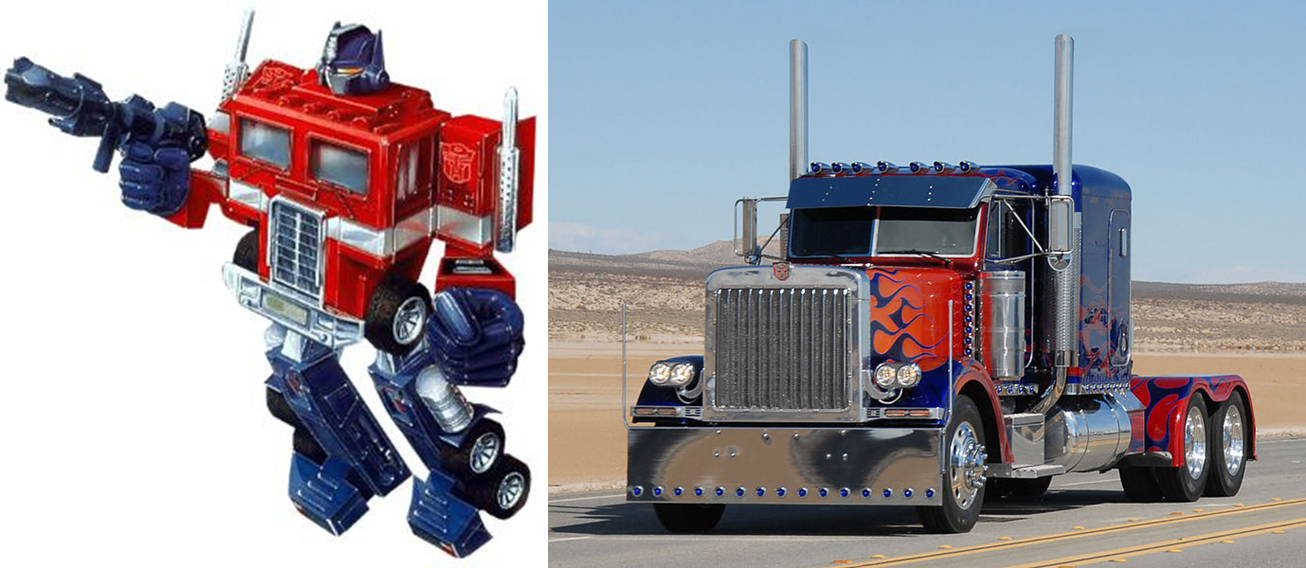 transformers optimus prime transformation