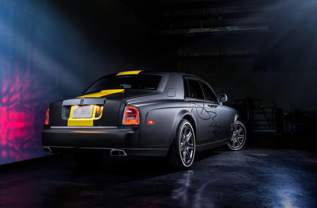 Pittsburgh Steeler Antonio Brown customizes New Rolls Royce Phantom In Time For Training Camp