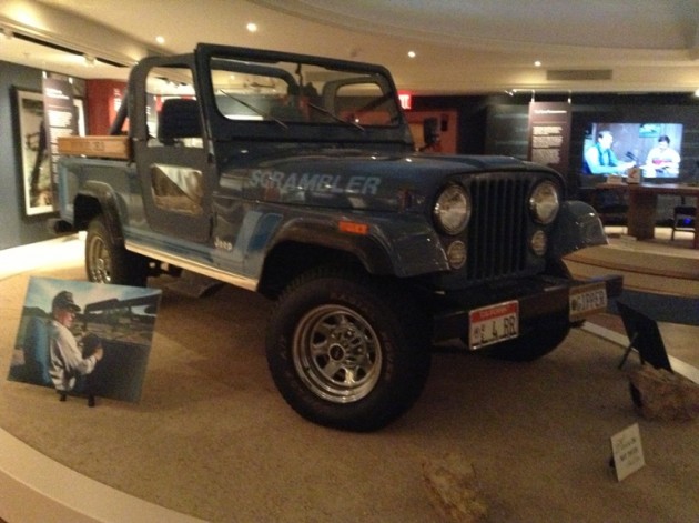 The is nothing more American than a Ronald Reagan Jeep Photo: teadrinker 