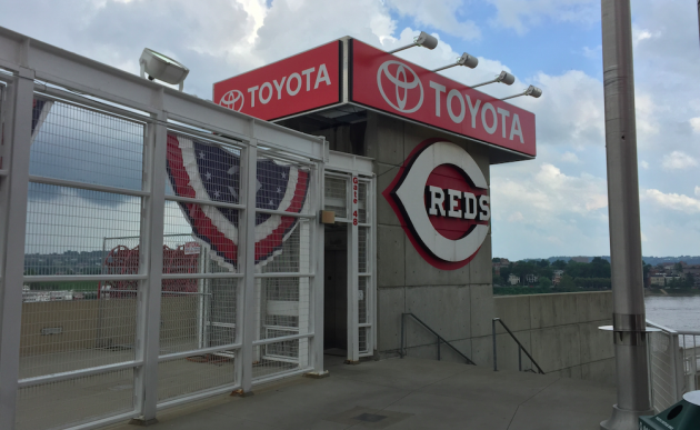 Toyota Tundra at Reds Great American Ball Park